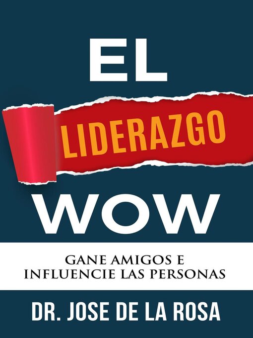 Title details for El Liderazgo Wow by Jose De La Rosa - Wait list